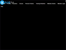 Tablet Screenshot of flyefit.ie